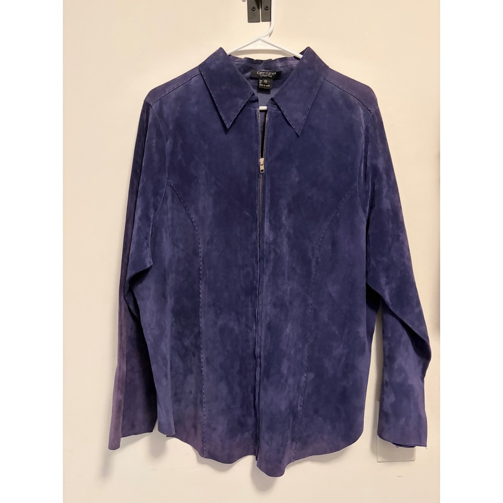 Vintage Karen Kane Leather Jacket 1X
